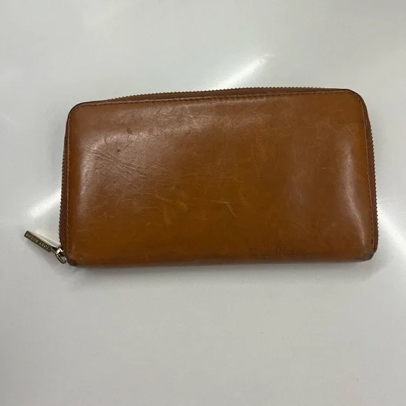 tory burch leather wallet - Picture 2 of 5
